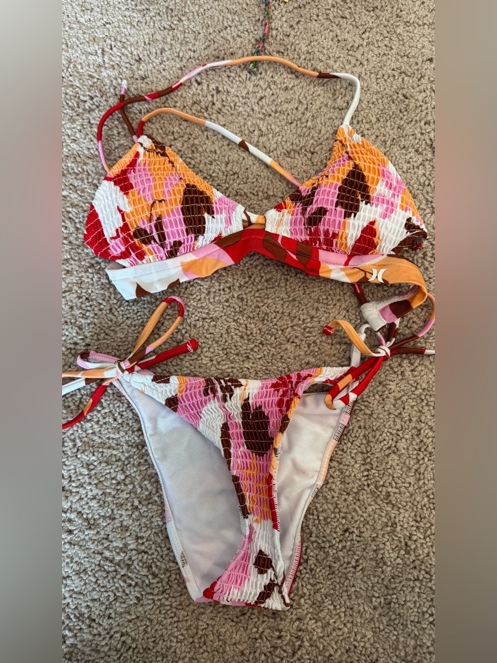 Hurley Tie-Side Bikini set